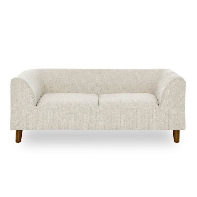 Modern Beige Linen Pet Sofa With Armrests Backrest - Omega Lifestyles