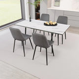 Modern Extendable MDF Dining Table And Chair Set - Omega Lifestyles