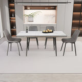 Modern Extendable MDF Dining Table And Chair Set - Omega Lifestyles