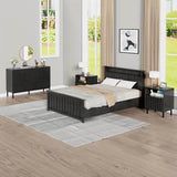 Modern Fluted Solid Wood Bedroom Furniture Set - Omega Lifestyles