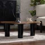 Modern Irregular Cloud Shape MDF Coffee Table - Omega Lifestyles