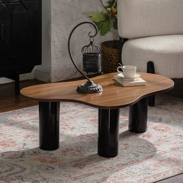 Modern Irregular Cloud Shape MDF Coffee Table - Omega Lifestyles
