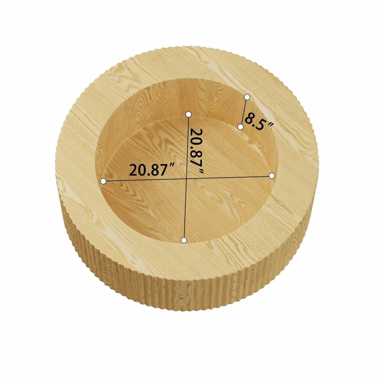 Modern Round Coffee Table And 2 PU Cushioned Dining Chairs Set - Omega Lifestyles