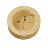 Modern Round Coffee Table And 2 PU Cushioned Dining Chairs Set - Omega Lifestyles