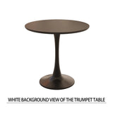 Modern Round Dining Table Set With 2 Cushioned Chairs - Omega Lifestyles