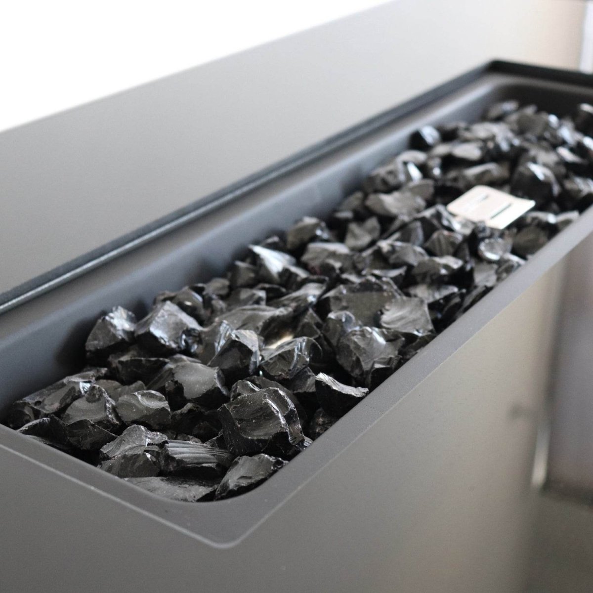 Modern Steel Outdoor Weather - Resistant Fire Pit Table - Veluna - Omega Lifestyles