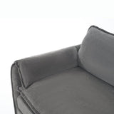 Modular Chenille Upholstered Deep Seat Sectional Sofa - Omega Lifestyles
