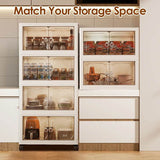 Multi-Layer Folding Closet Organizer with Wheels - Omega Lifestyles