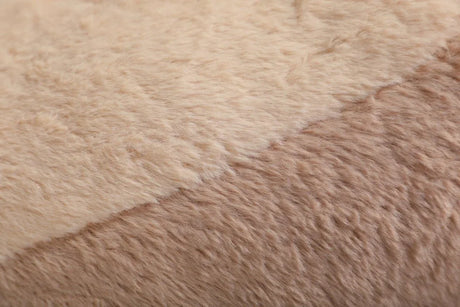 Multicolor Faux Fur Oversized Shredded Foam Bean Bag Chair - Omega Lifestyles