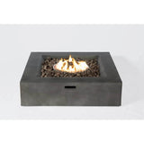 Outdoor Wicker Patio Sectional Seating Set With Fire Pit - Veluna - Omega Lifestyles