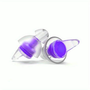Reusable Hypoallergenic Silicone Noise Reduction Earplugs - Omega Lifestyles