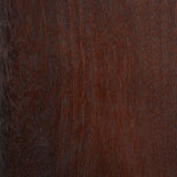 Rosewood Finish 60-Inch High Wooden Bookshelf - Omega Lifestyles