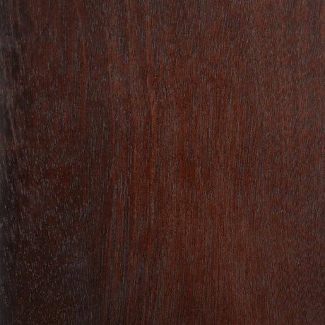 Rosewood Finish 60-Inch High Wooden Bookshelf - Omega Lifestyles