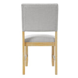 Rustic Farmhouse 5-Piece Wood Dining Table Set - Omega Lifestyles