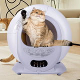 Self - Cleaning Automatic Odor - Removing Cat Litter Box - Veluna - Omega Lifestyles