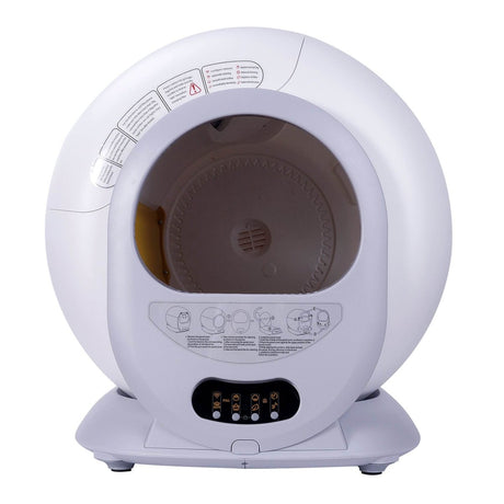 Self - Cleaning Automatic Odor - Removing Cat Litter Box - Veluna - Omega Lifestyles