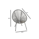 Set of 2 Mid - Century Modern Outdoor Aluminum Lounge Chairs - Veluna - Omega Lifestyles