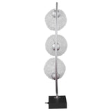Three-Light Woven Spherical Metal LED Table Lamp - Sleep Galleria