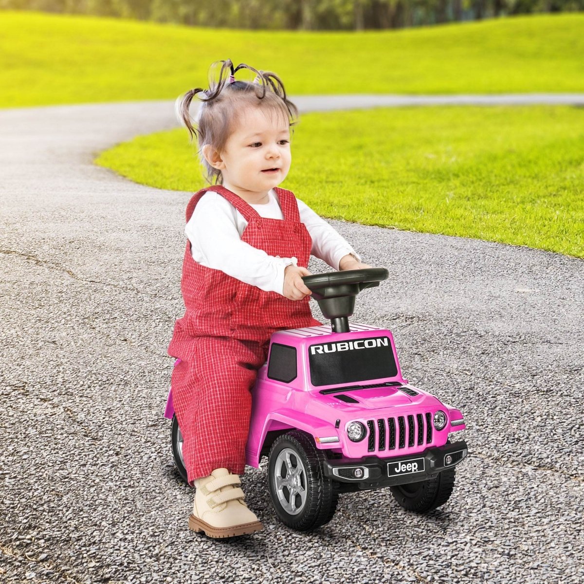 Toddler Ride - On Push Car With Engine Sounds Storage - Veluna - Omega Lifestyles