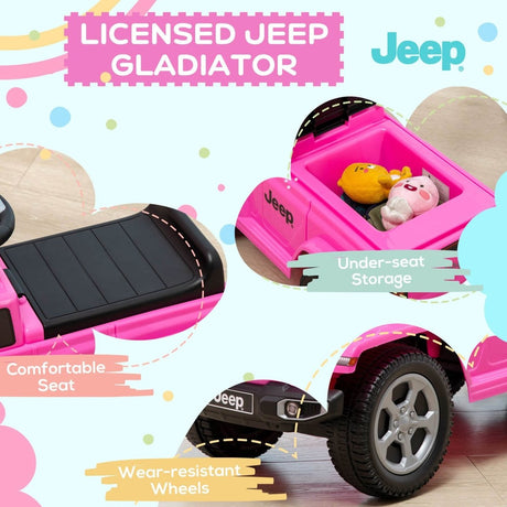 Toddler Ride - On Push Car With Engine Sounds Storage - Veluna - Omega Lifestyles