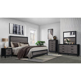 Twin Modern MDF Solid Wood Panel Bed Frame - Veluna - Omega Lifestyles