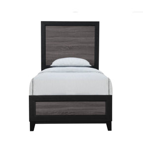 Twin Modern MDF Solid Wood Panel Bed Frame - Omega Lifestyles