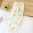 Women’s Cotton Printed Loose Pajama Sleep Bottoms - Omega Lifestyles