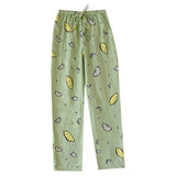 Women’s Cotton Printed Loose Pajama Sleep Bottoms - Sleep Galleria