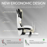 Ergonomic Heated Massage Lumbar Support Gaming Chair - Omega Lifestyles