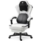 Ergonomic Heated Massage Lumbar Support Gaming Chair - Omega Lifestyles