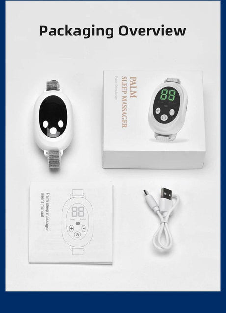 Palm Sleep Massager Electric Handheld Sleep Aid Device - Sleep Galleria
