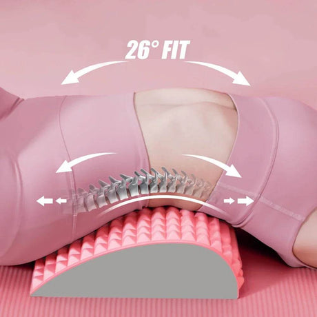 Lumbar Support Back Stretcher Massage Device - Sleep Galleria