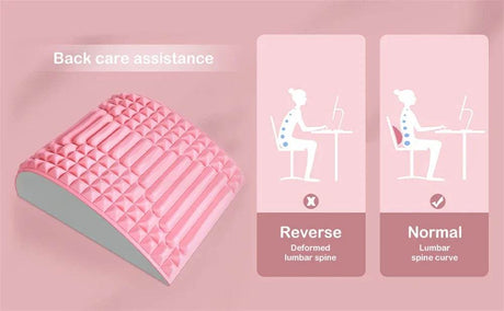 Lumbar Support Back Stretcher Massage Device - Sleep Galleria