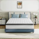 Medium 12-Inch Hybrid Bamboo Gel Memory Foam Mattress - Omega Lifestyles