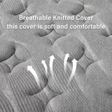 14-Inch Firm Hybrid Gel Memory Foam Mattress - Omega Lifestyles