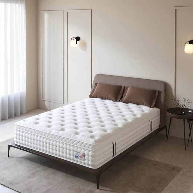 14-Inch Medium Firm Hybrid Memory Foam Mattress - Omega Lifestyles