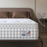 14-Inch Medium Firm Hybrid Memory Foam Mattress - Omega Lifestyles