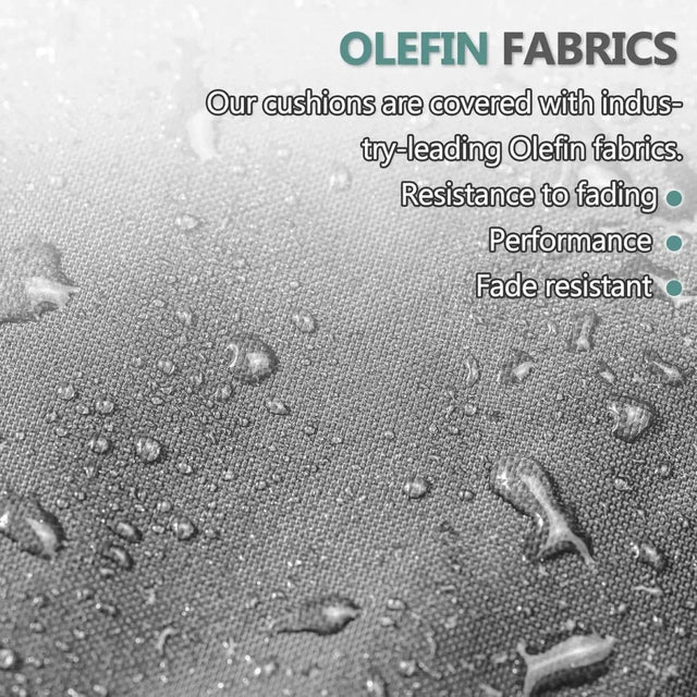 5-Piece Modern Aluminum Outdoor Patio Furniture Set - Omega Lifestyles