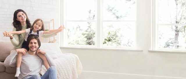 Black 6-Drawer Wood Storage Dresser Chest - Omega Lifestyles