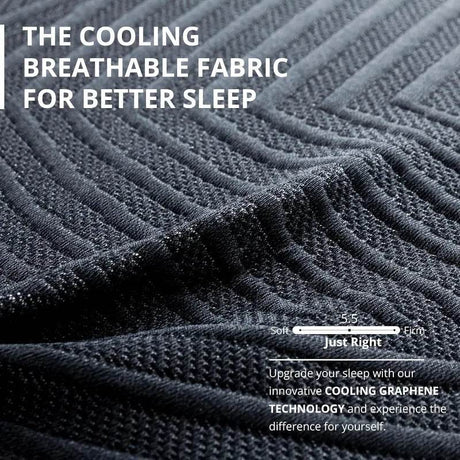 Medium 14-Inch Cooling Gel-Infused Memory Foam Mattress - Omega Lifestyles