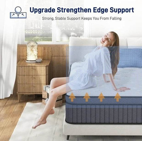 Medium Foam Pocket Spring Mattress - Omega Lifestyles