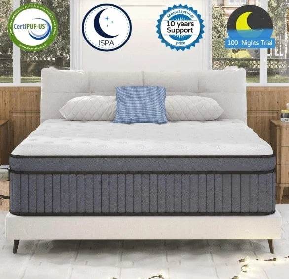 Medium Foam Pocket Spring Mattress - Omega Lifestyles