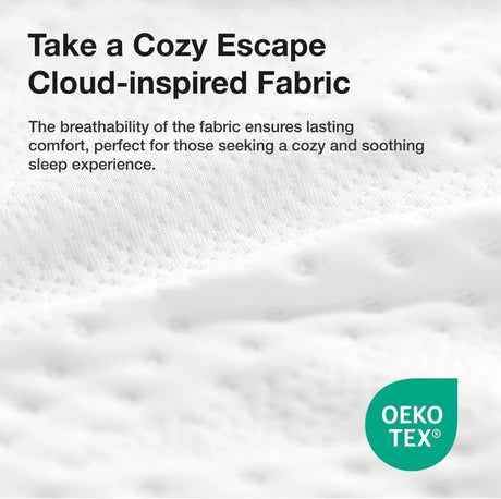 Medium Gel Memory Foam Twin Mattress With Cooling Technology - Omega Lifestyles