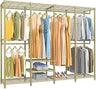 Heavy Duty Adjustable Carbon Steel Wire Garment Rack - Omega Lifestyles