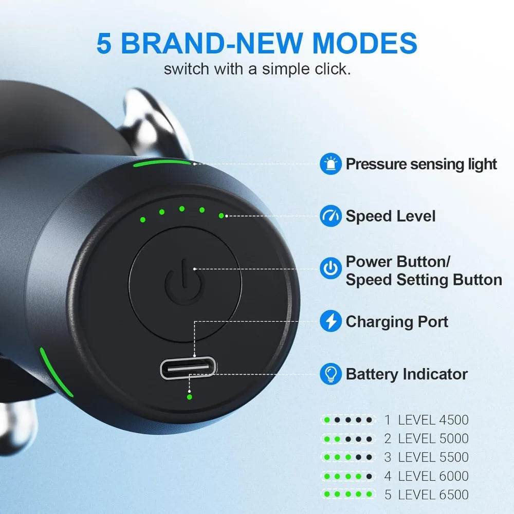 Pro Max Deep Tissue Handheld Muscle Massage Gun - Omega Lifestyles