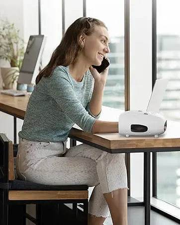 Shiatsu Heat Massage Cushion with Kneading Back Therapy Pad - Omega Lifestyles