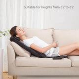 Shiatsu Heat Massage Cushion with Kneading Back Therapy Pad - Omega Lifestyles