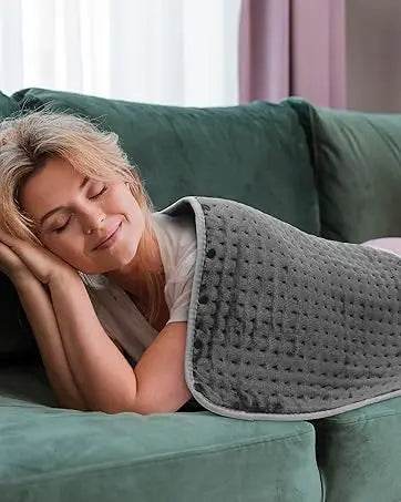 Shiatsu Heat Massage Cushion with Kneading Back Therapy Pad - Omega Lifestyles