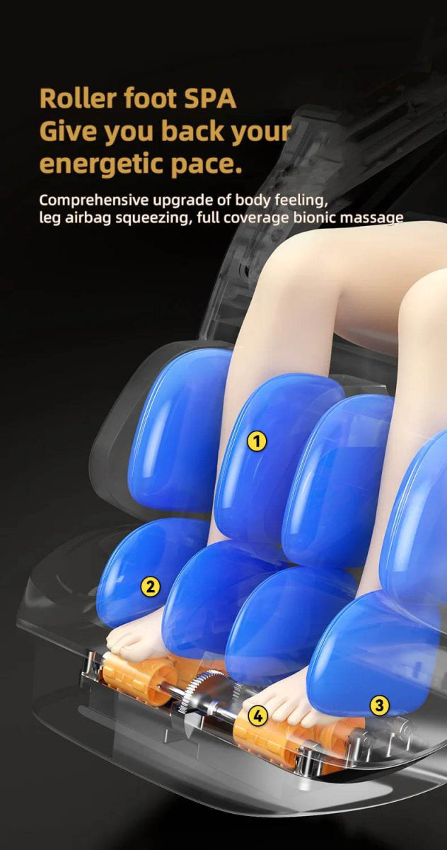Yutori BreezeLuxe 4D Full Body Massage Chair - Omega Lifestyles
