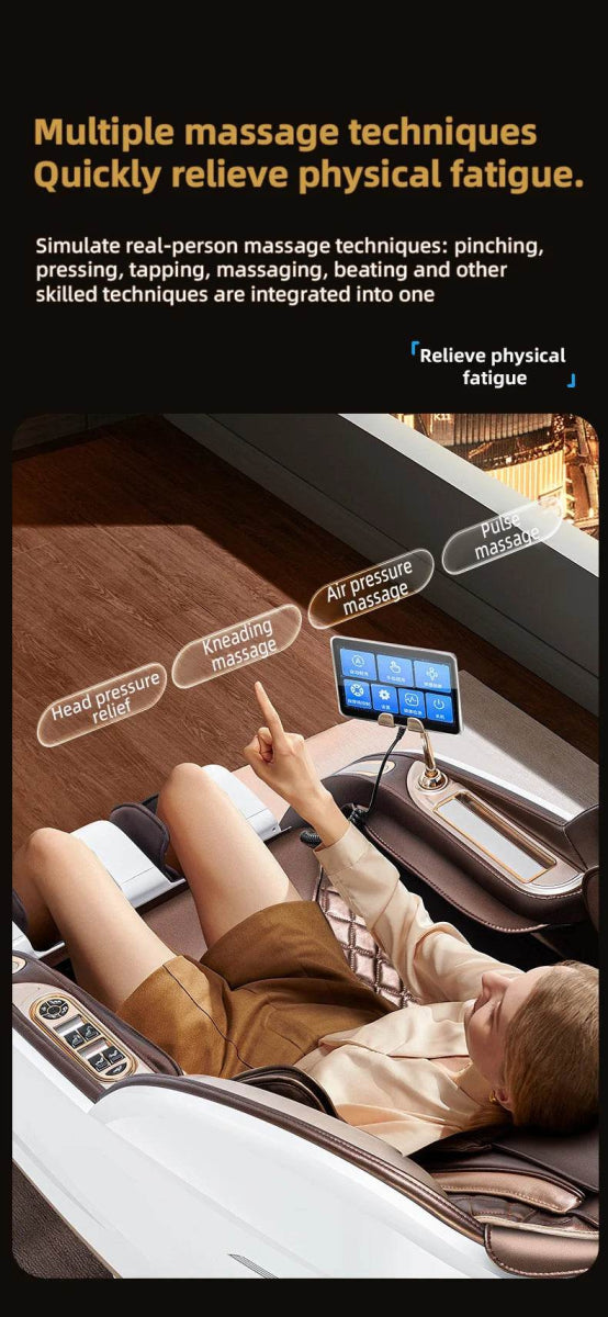 Yutori BreezeLuxe 4D Full Body Massage Chair - Omega Lifestyles